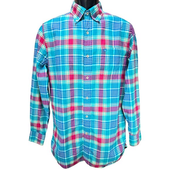 Southern Tide Mens Classic Fit Plaid Dress Shirt Small - Picture 1 of 8